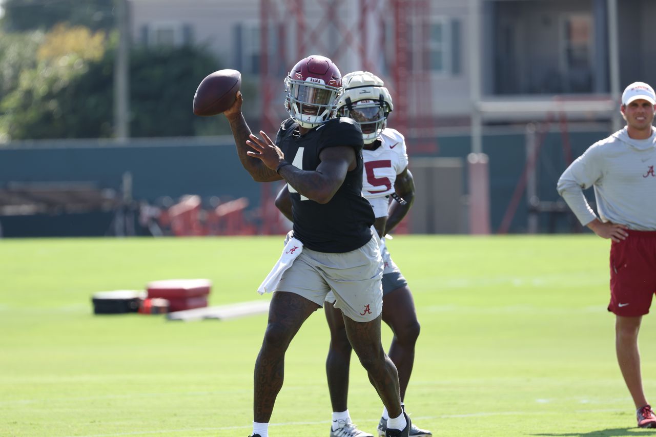 Is Alabama footballâs QB battle over? Not according to Nick Saban