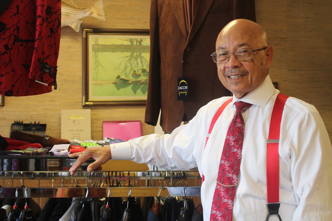 Robert Hill of Robert Hill Custom Tailors