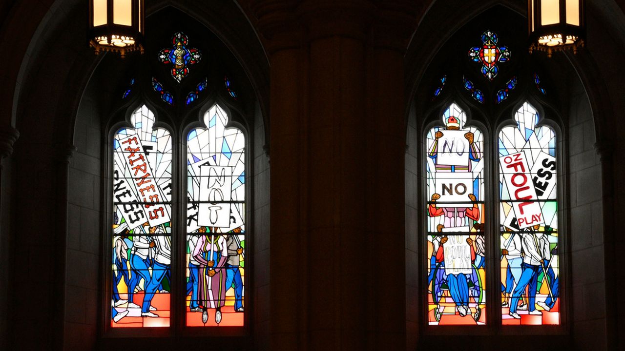 National Cathedral replaces windows honoring Confederacy with Alabama nativeâs art