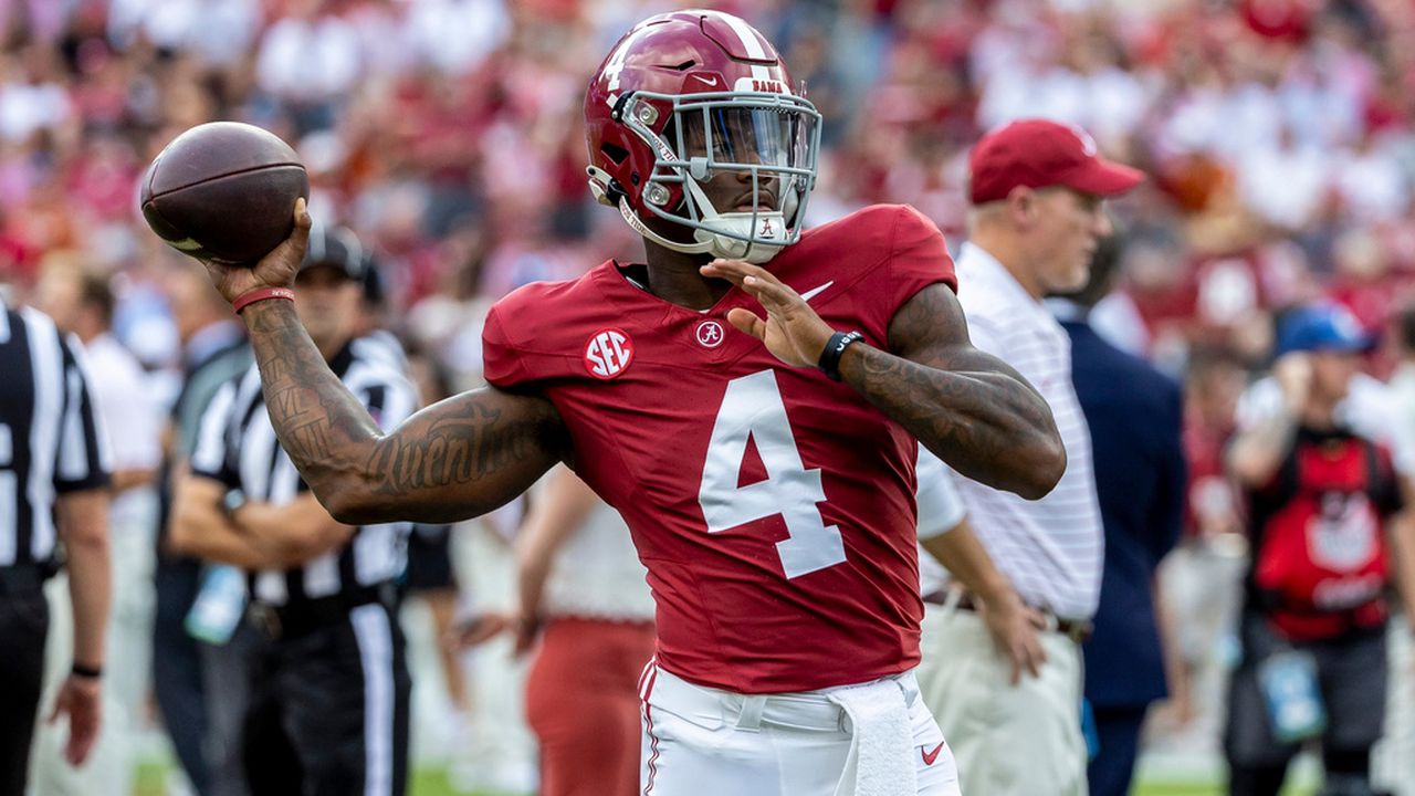 Nick Saban on Alabama QB Jalen Milroe: âHeâs got nothing to prove hereâ