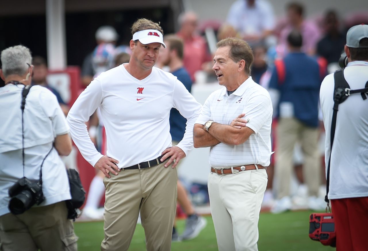 Saban focusing on Alabama, not Lane Kiffinâs Kevin Steele comments