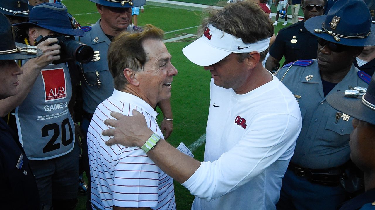 Saban jokes about patience after 5th Alabama touchdown nullified in 3 weeks