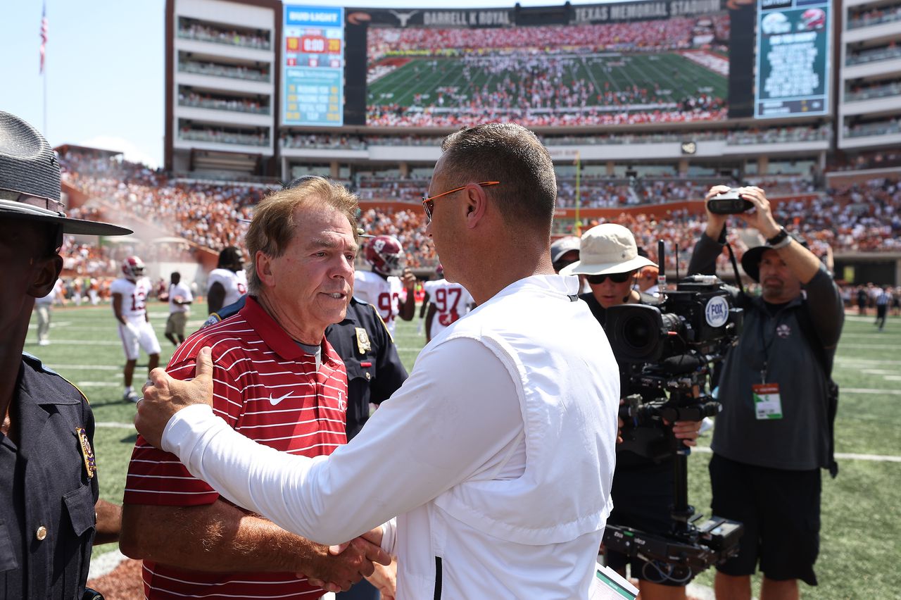 Saban on Texas HC Sarkisian: âI like giving people second chancesâ