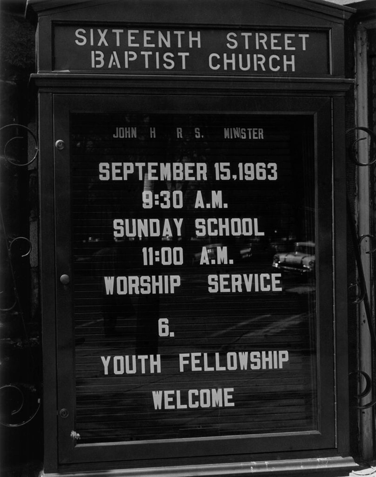 The 16th Street Baptist Church On The day Of The Bombing