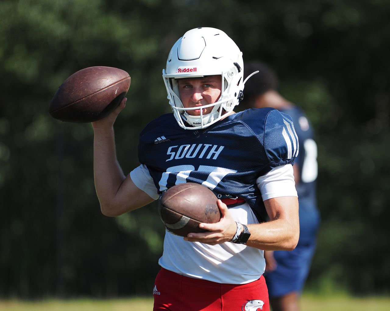 South Alabama football practice