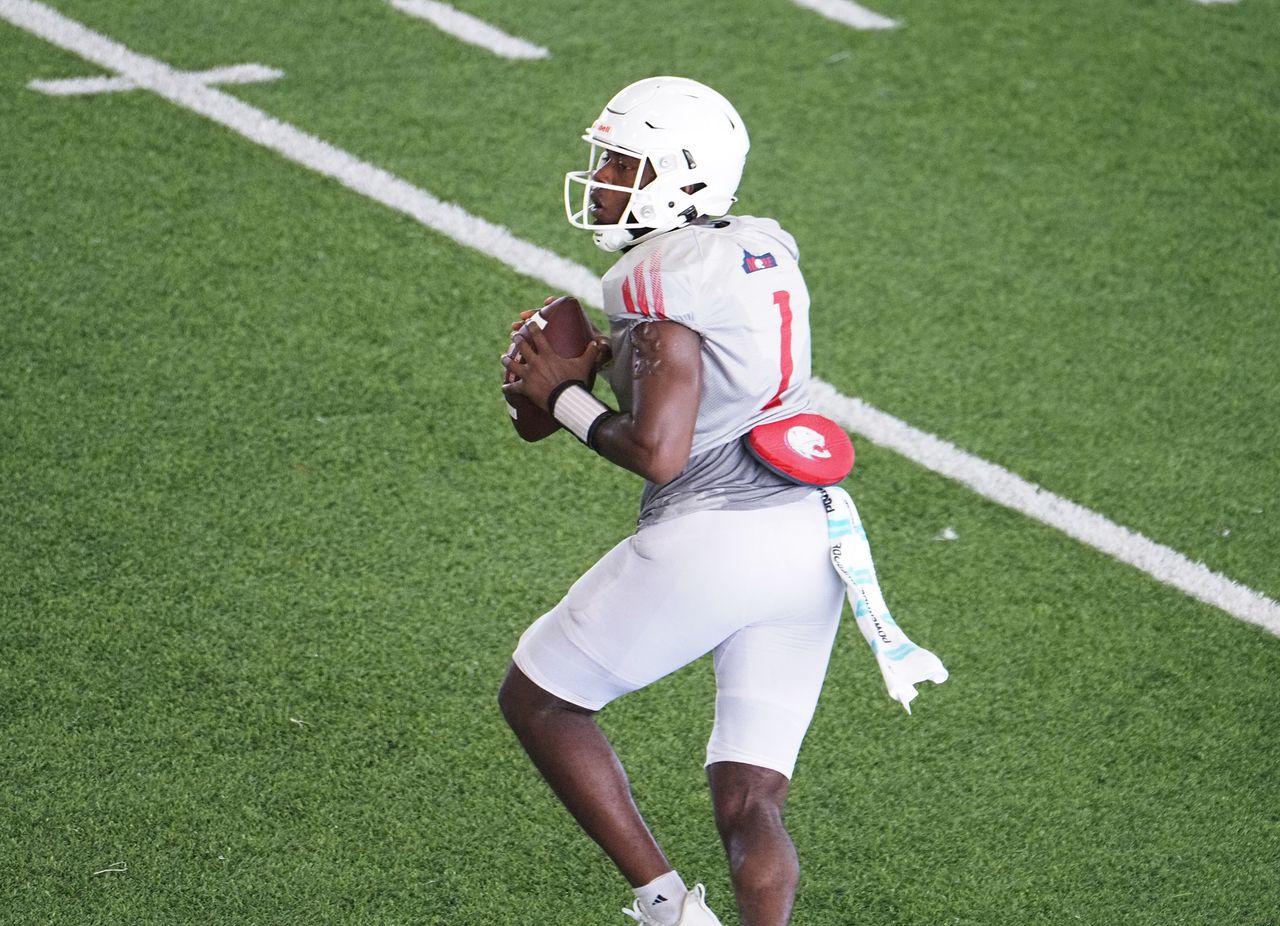 South Alabama football scrimmage 