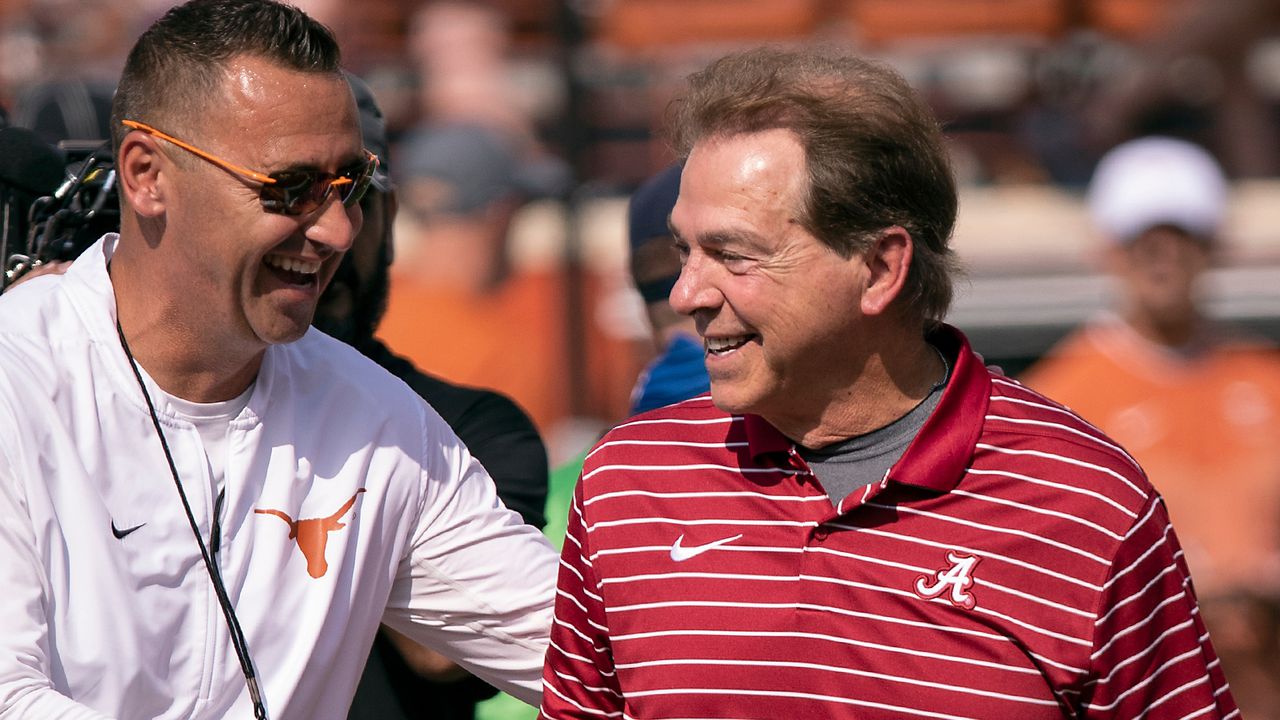 Steve Sarkisian reacts to Alabama fans booing during âGameDay,â says Horns respect - donât fear - Tide