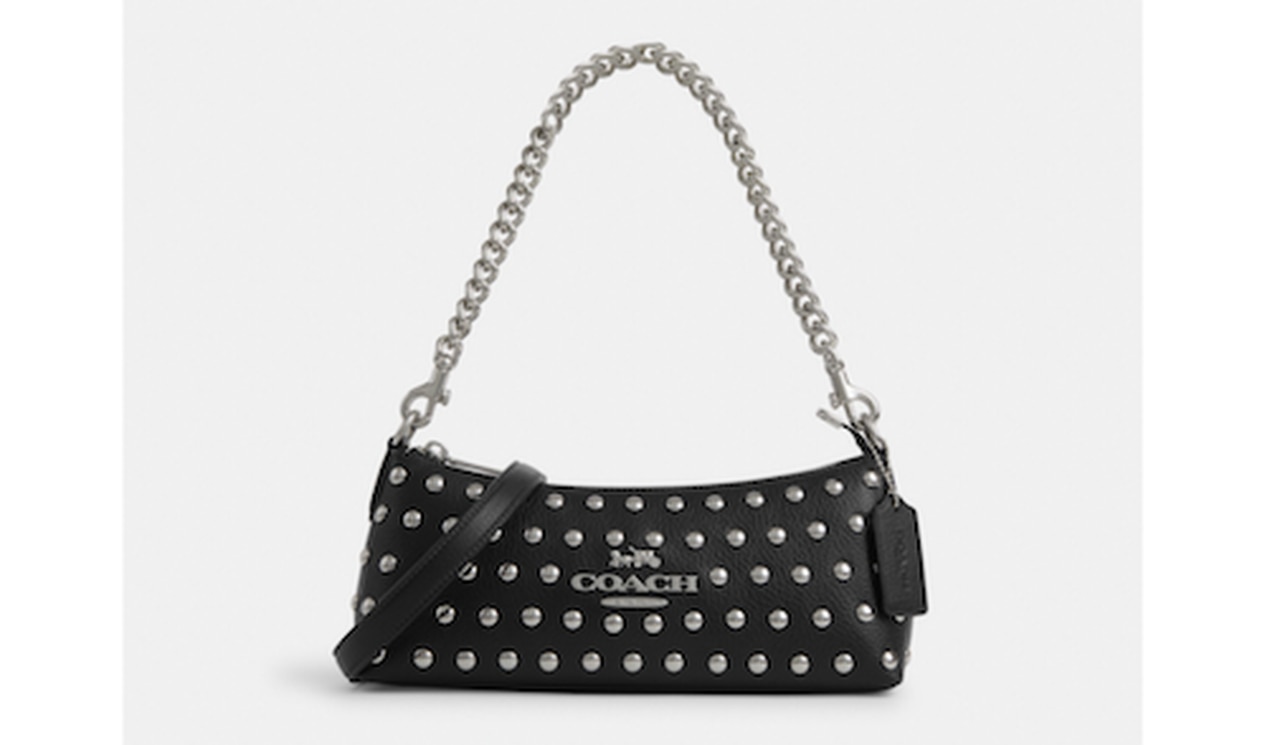 Charlotte Shoulder Bag With Rivets