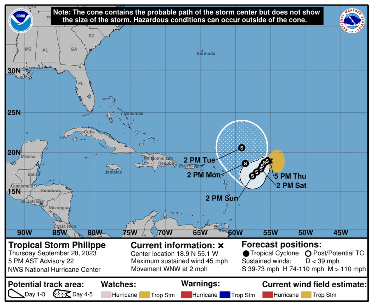 Two storms in Atlantic; will either threaten the US?