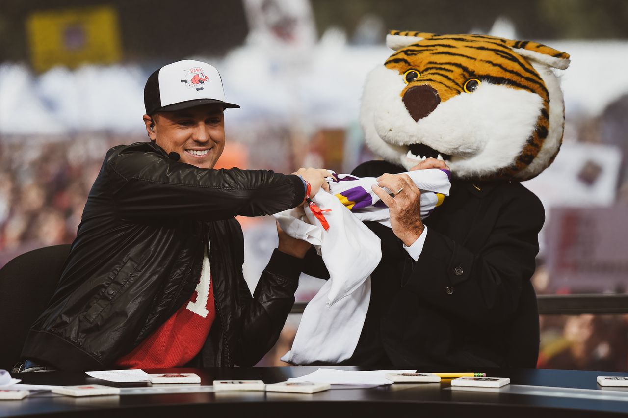 ESPN at Alabama vs. LSU 2019