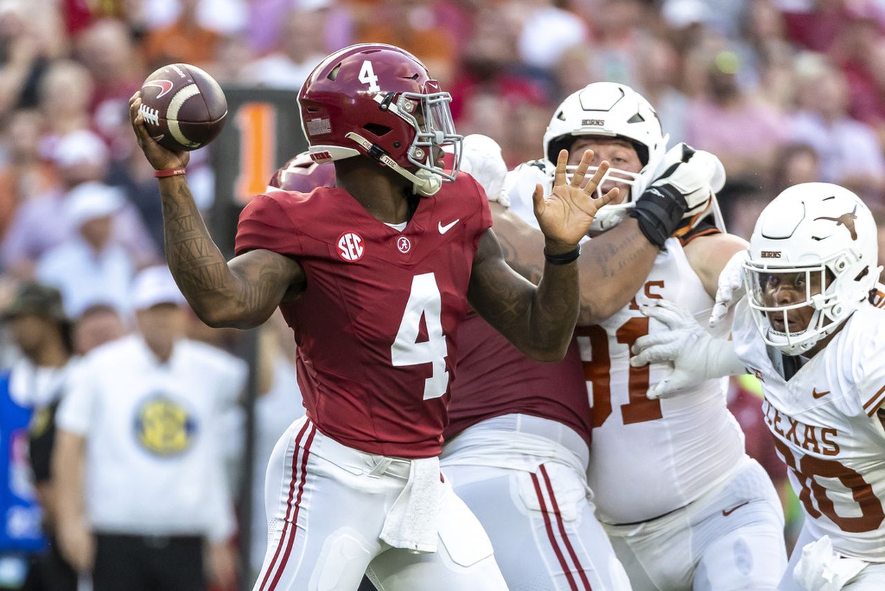 Why Saban didnât bench Jalen Milroe against Texas: âWe never discussed itâ