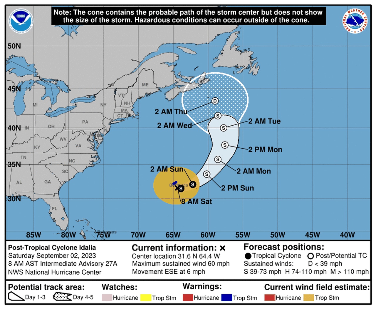 Will there be another storm in Atlantic next week?