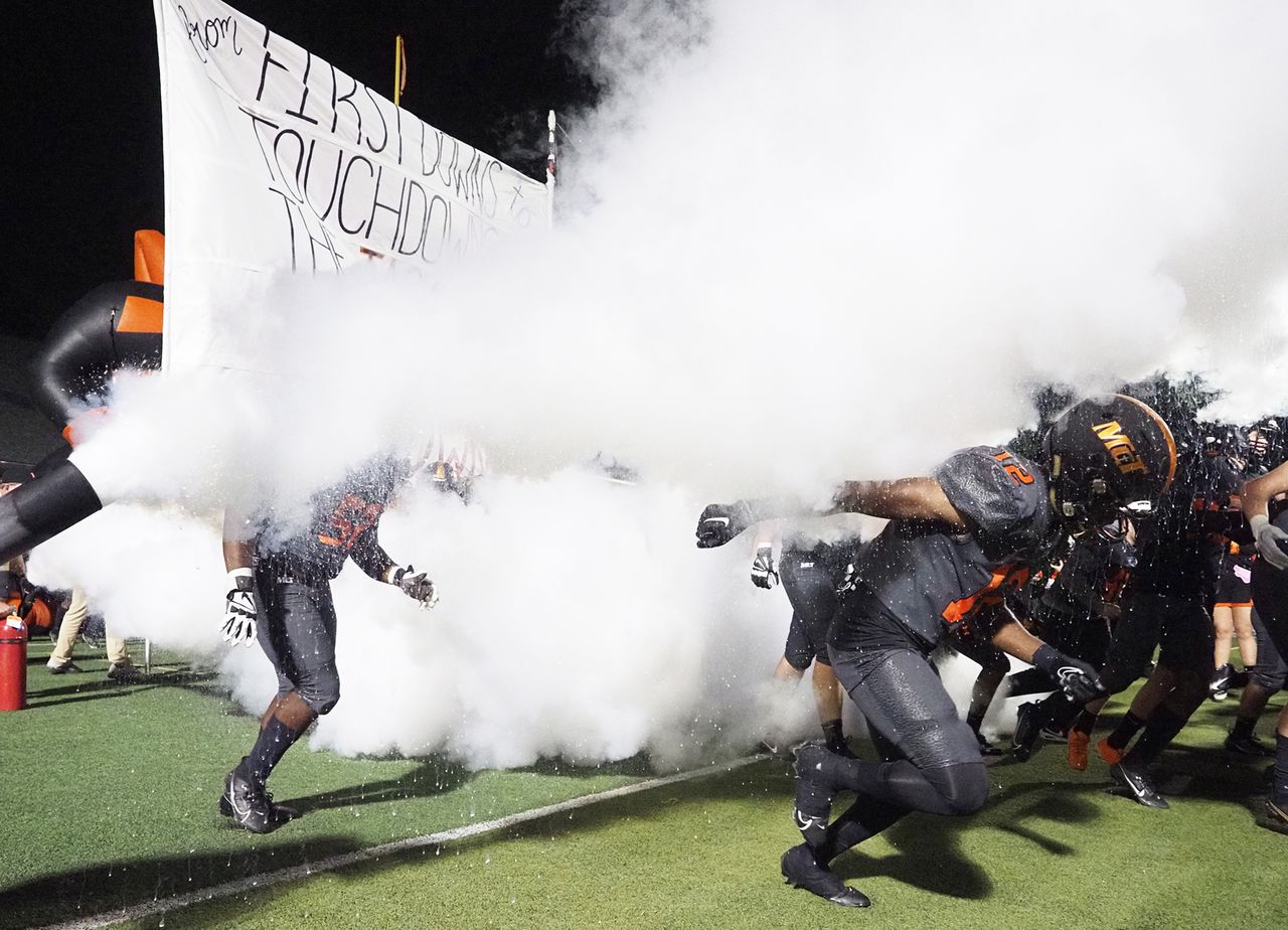 Spanish Fort at McGill-Toolen football 