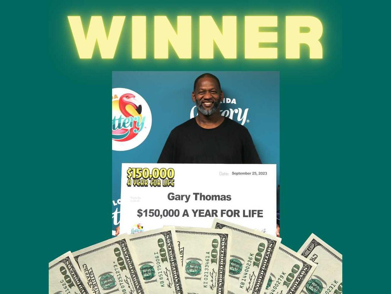 Alabama man wins $2.44 million from Florida Lottery scratch-off ticket