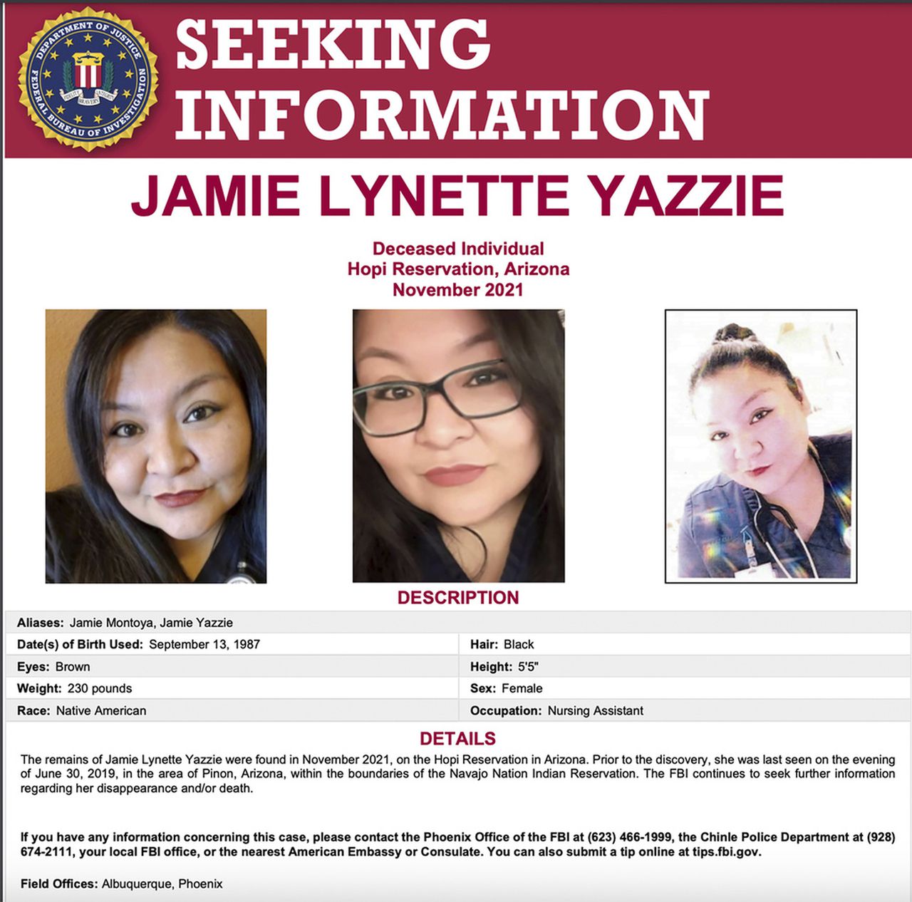 Boyfriend of Navajo woman convicted of fatally shooting her in emblematic case