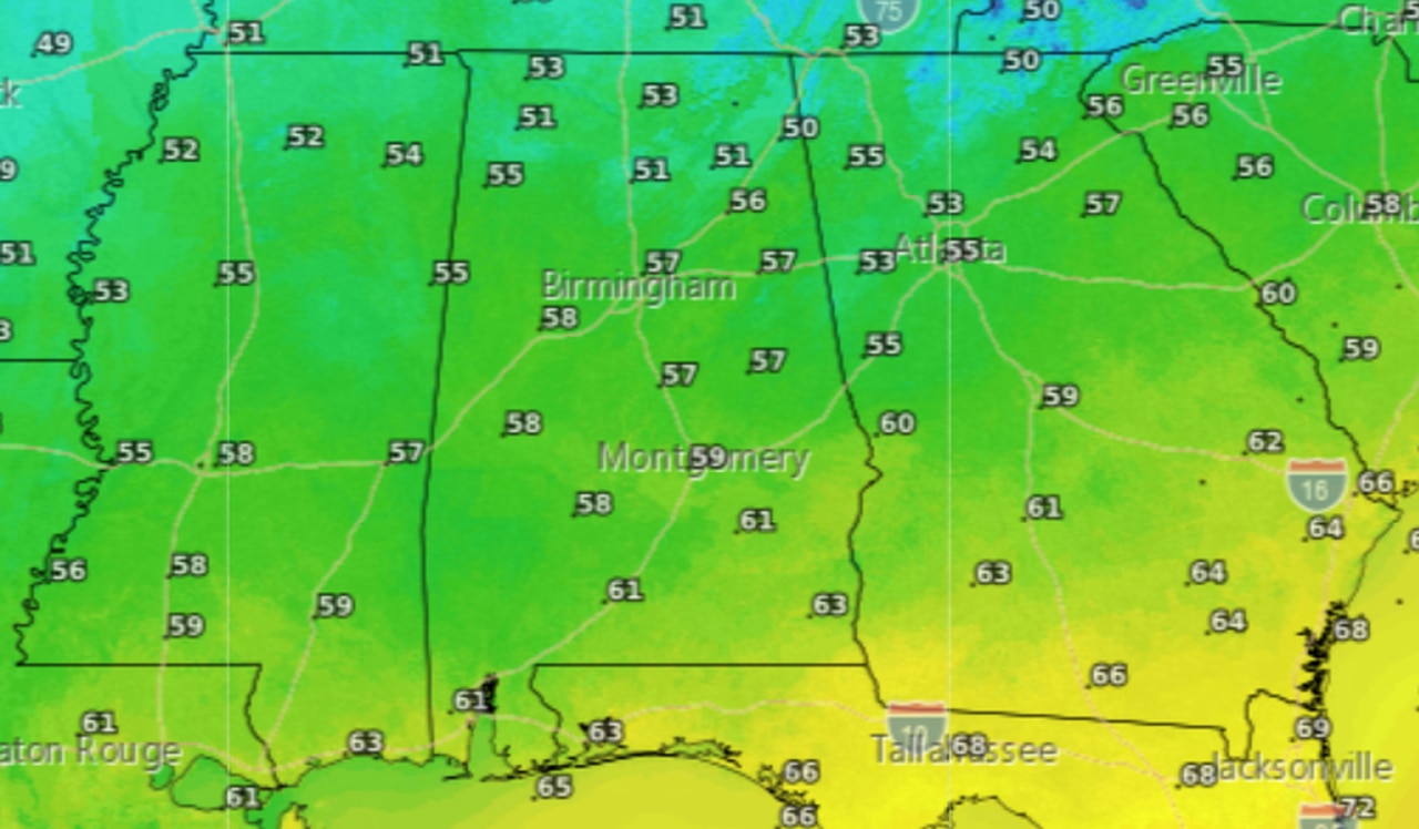 Wednesday highs