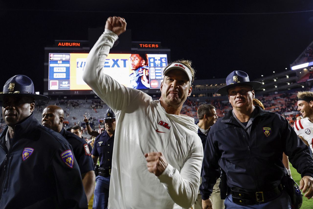 Everything Ole Miss head coach Lane Kiffin said about his win over Auburn