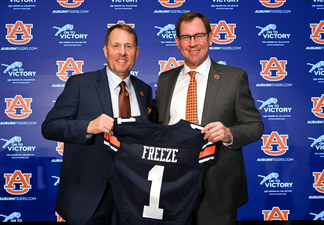 Hugh Freeze and John Cohen