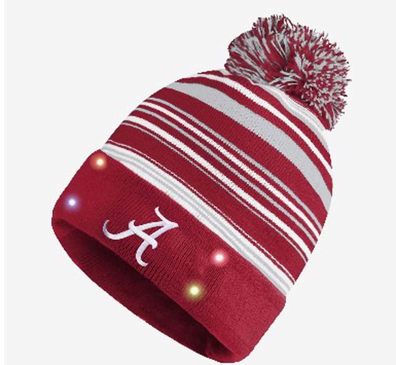 Get your Alabama Crimson Tide light up beanie