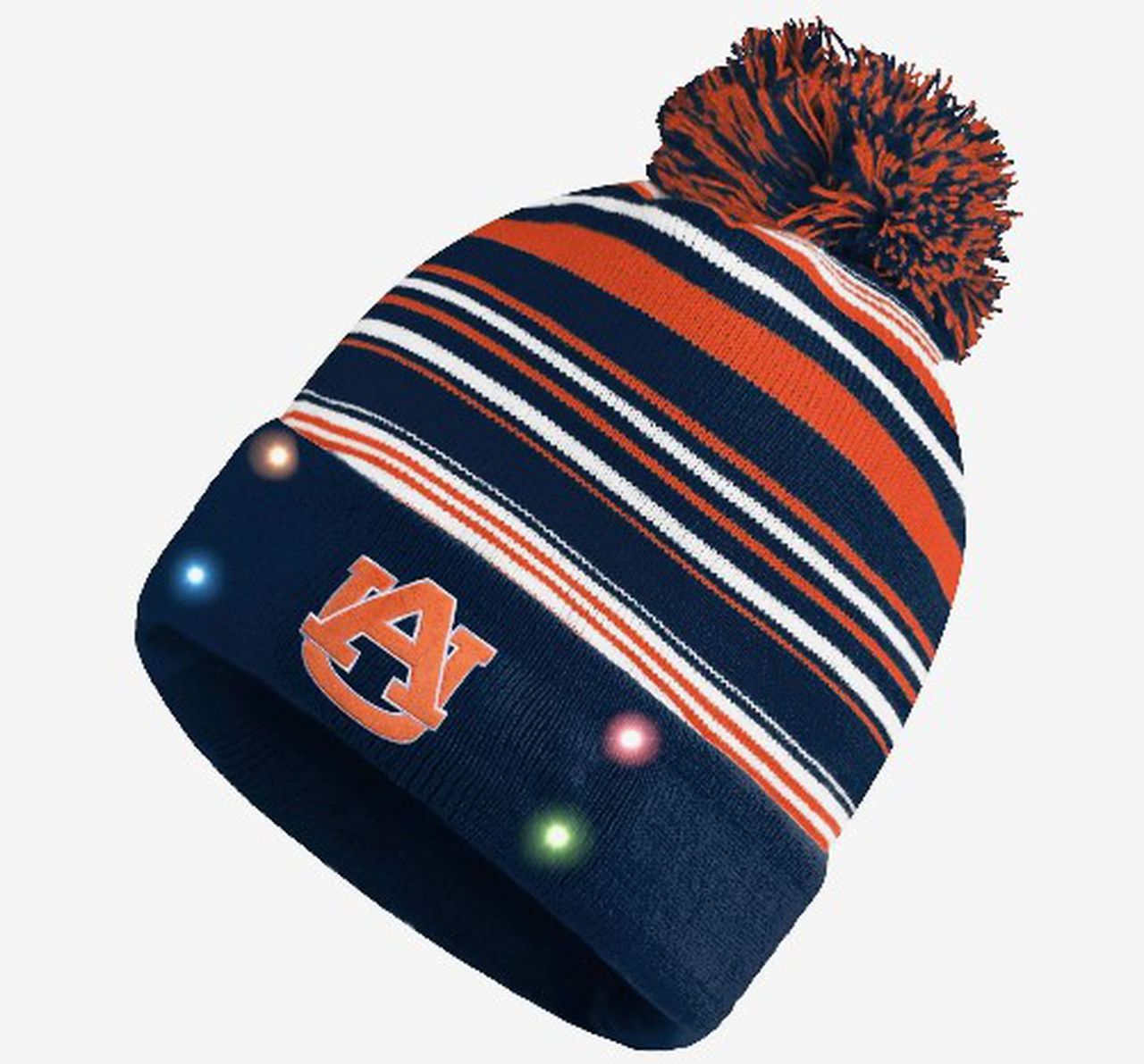 Get your Auburn Tigers light up beanie