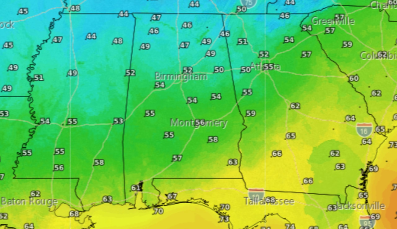 How cold will it get this weekend? Maybe into the 30s