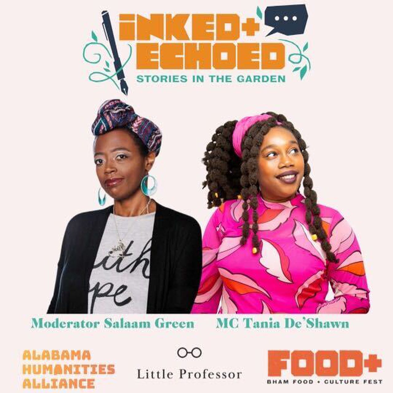 Inked & Echoed: A guide to the panels and book signings at the Birmingham FOOD+ Culture festival