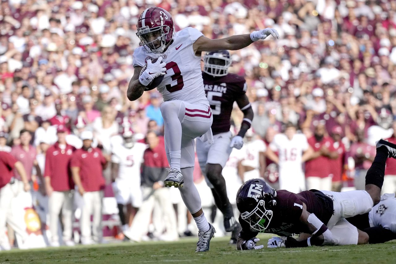 Jermaine Burtonâs career day against Texas A&M highlights Alabamaâs potential