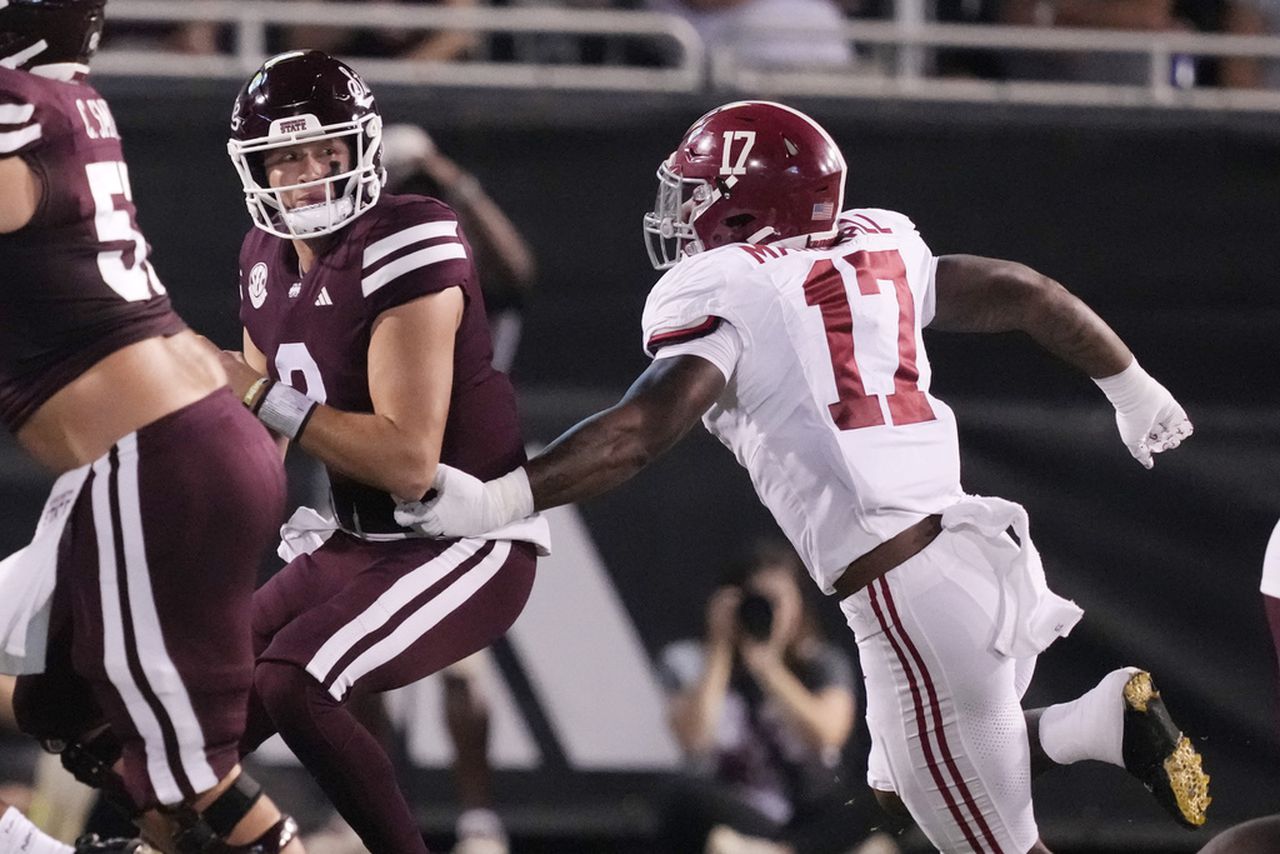 New LB pair leads Alabama defense to familiar dominance of Mississippi State