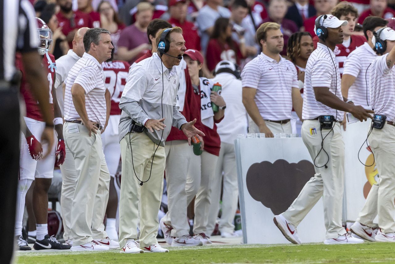 Nick Saban recounts halftime message to Alabama after Tennessee comeback