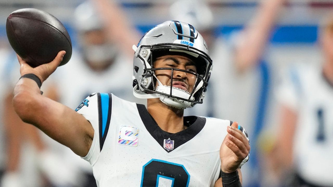 Panthers to âkeep poundingâ with rookie QB Bryce Young