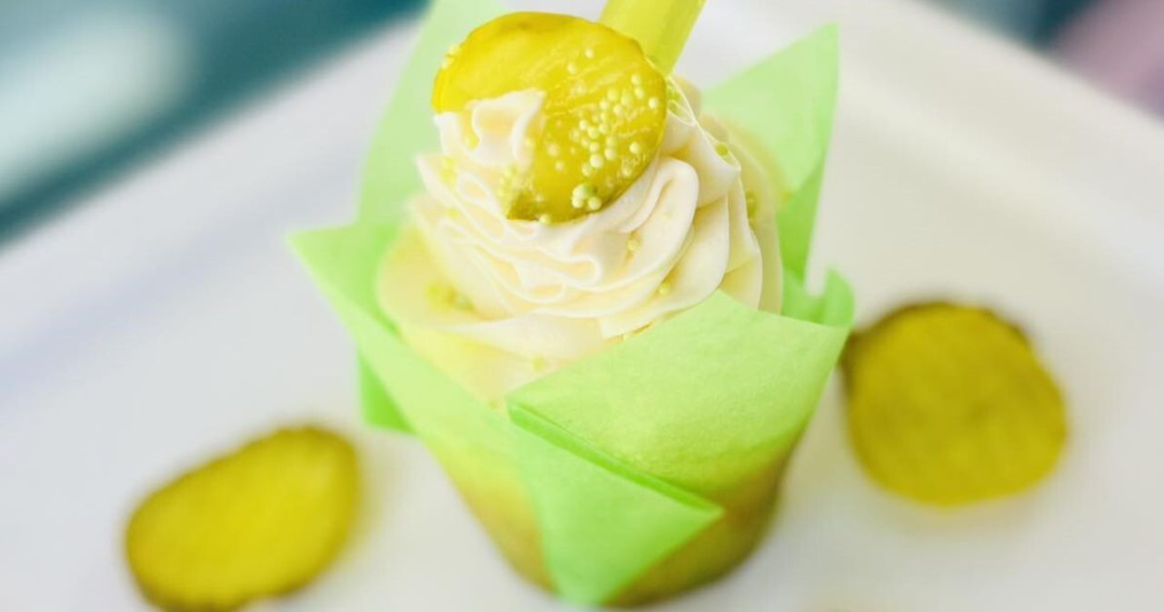 Pickle cupcakes on the menu at Odenville bakery