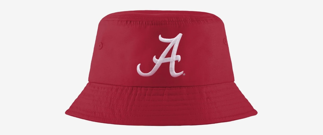 Alabama Crimson Tide Solid Bucket Hat