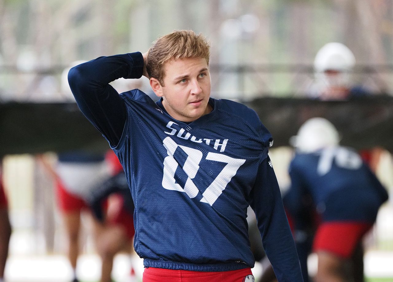 South Alabama punter Jack Martin often bored, but effective