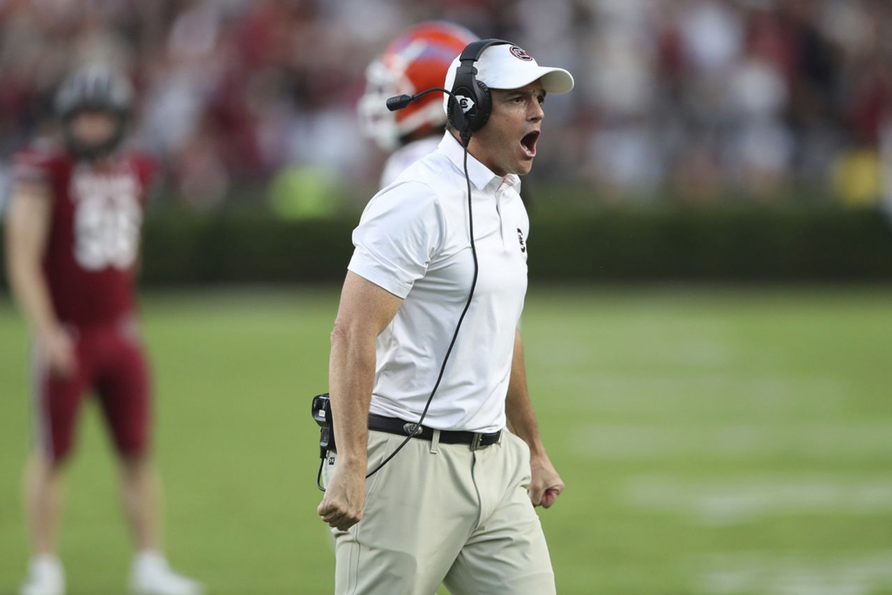 South Carolinaâs Shane Beamer reveals he broke foot out of frustration after Florida loss