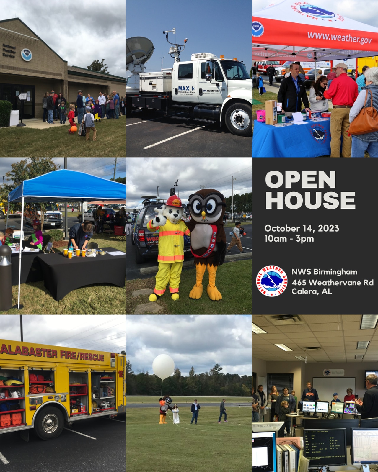 Take a look inside National Weather Service on Saturday