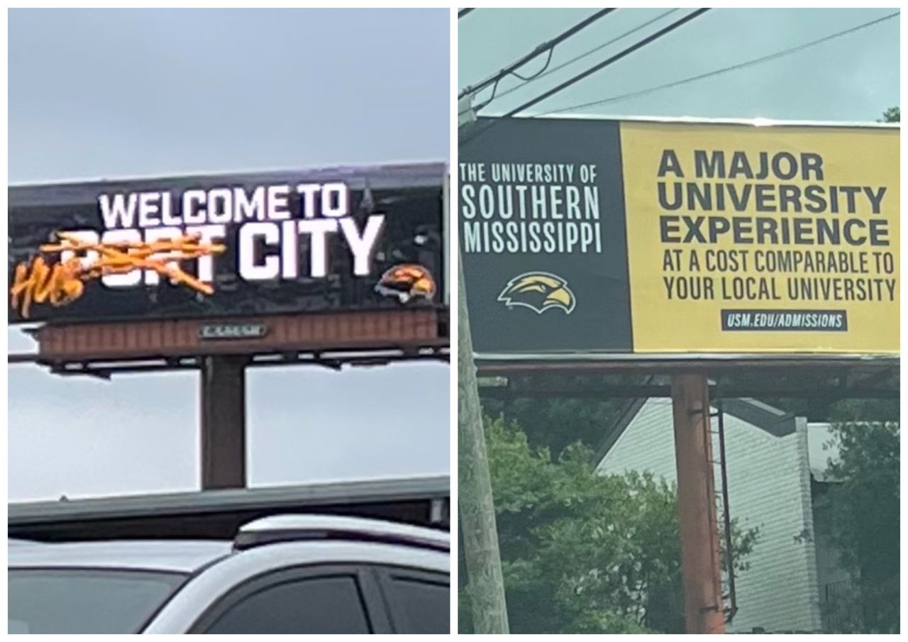 USA's Wommack claps back at Southern Miss billboards in Mobile