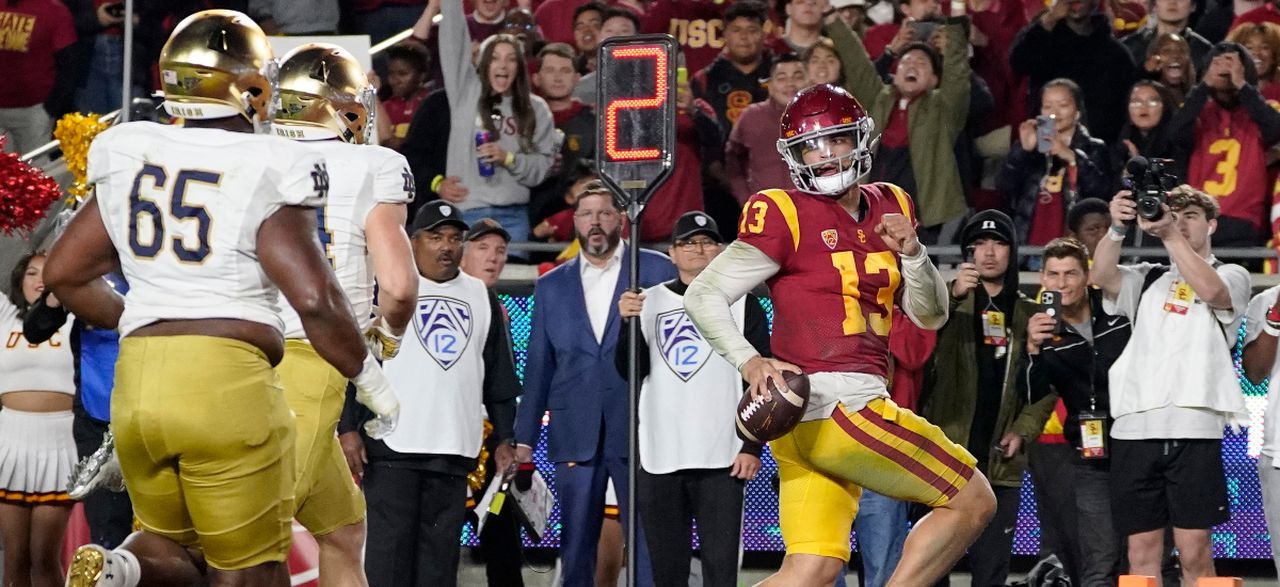 USC vs. Notre Dame predictions: Odds, best game and player prop bets