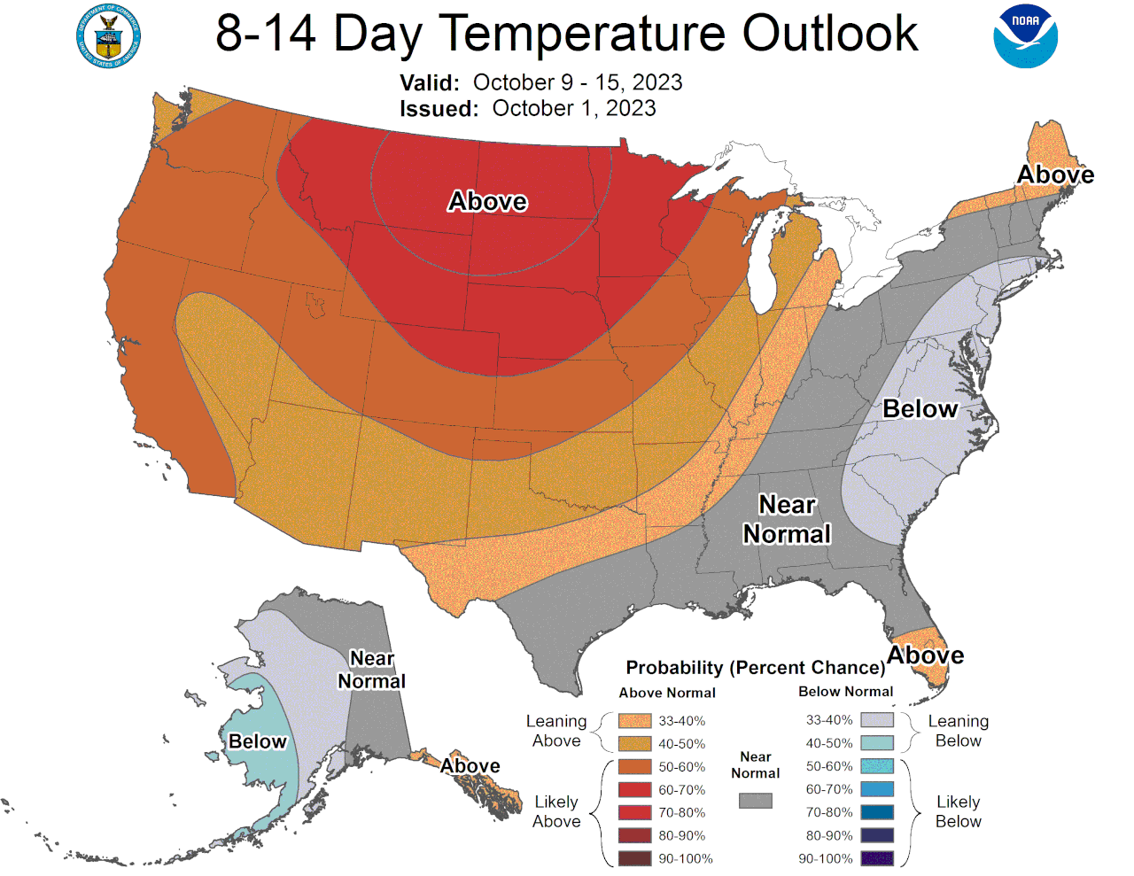 8-14 day temp outlook