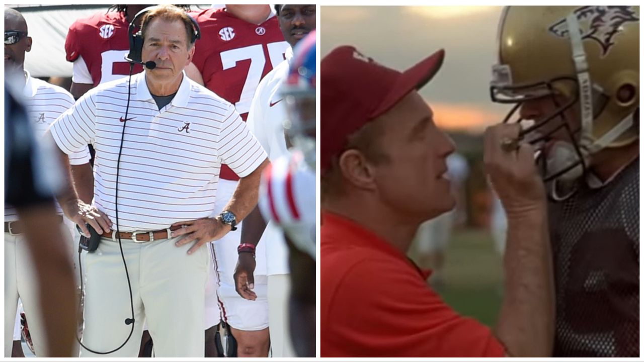 What is âThe Programâ, the movie Saban said Bama watched before blowout win?