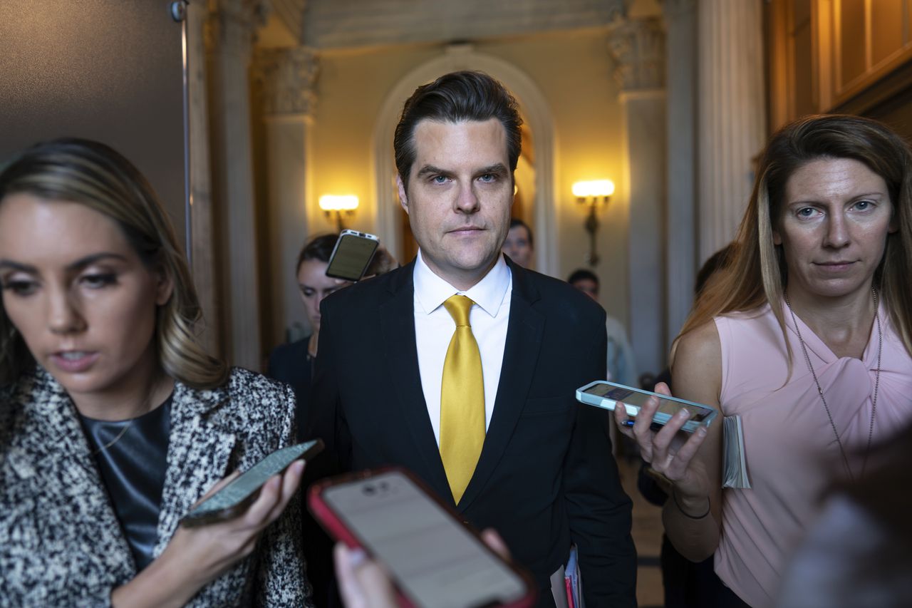 Will Matt Gaetz run for governor of Florida? âHeâs a great guy,â Trump says
