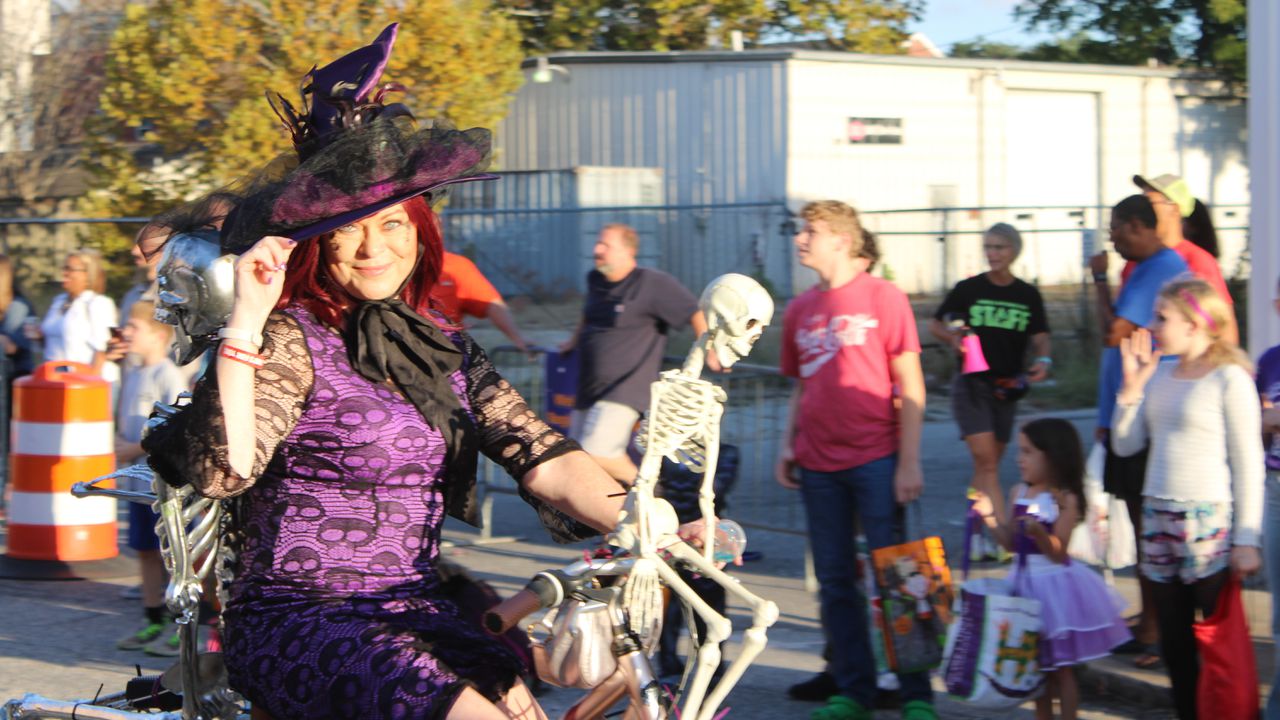 Witches ride in Mobile, as Halloween approaches