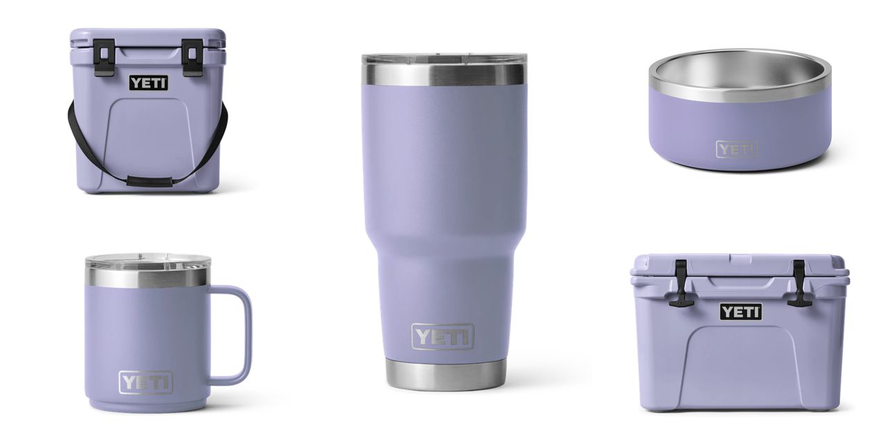 Yeti restocks its limited-edition Cosmic Lilac color collection