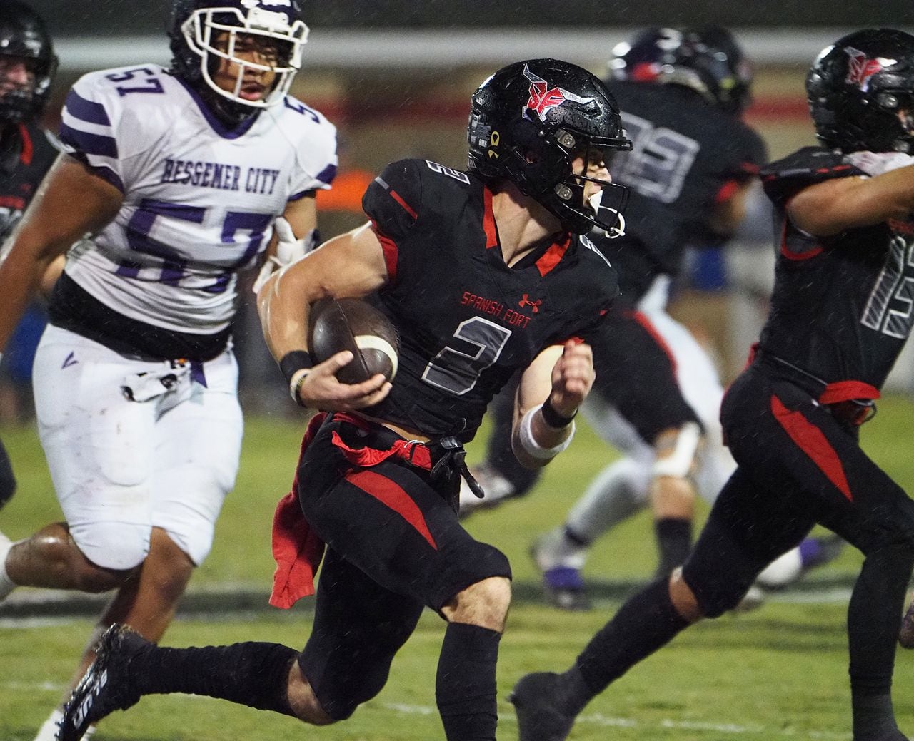 Bessemer City at Spanish Fort football 