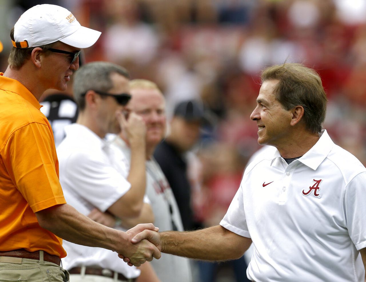 Nick Saban, Payton Manning