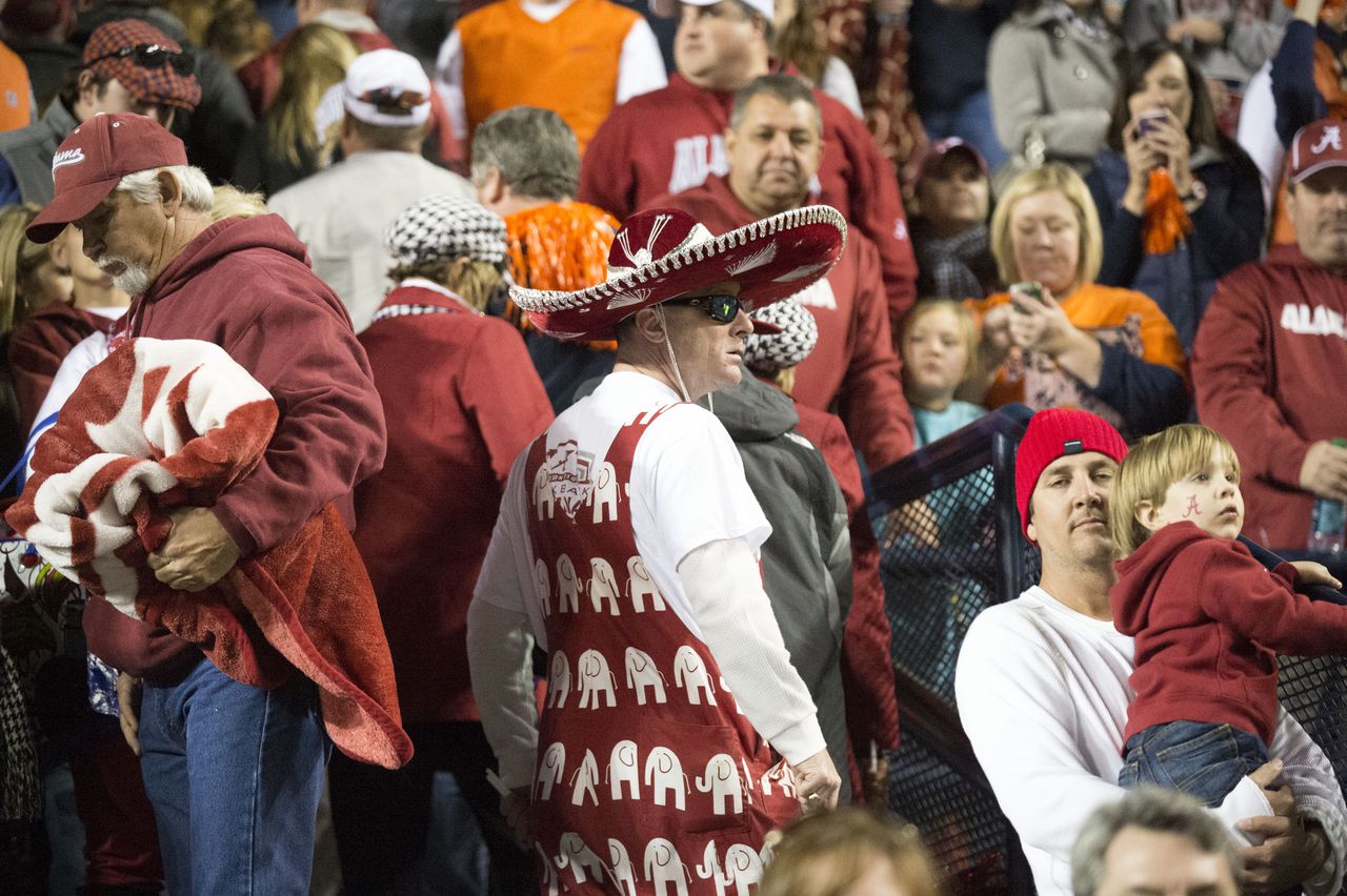 Alabama Football at Auburn 2013 Iron Bowl