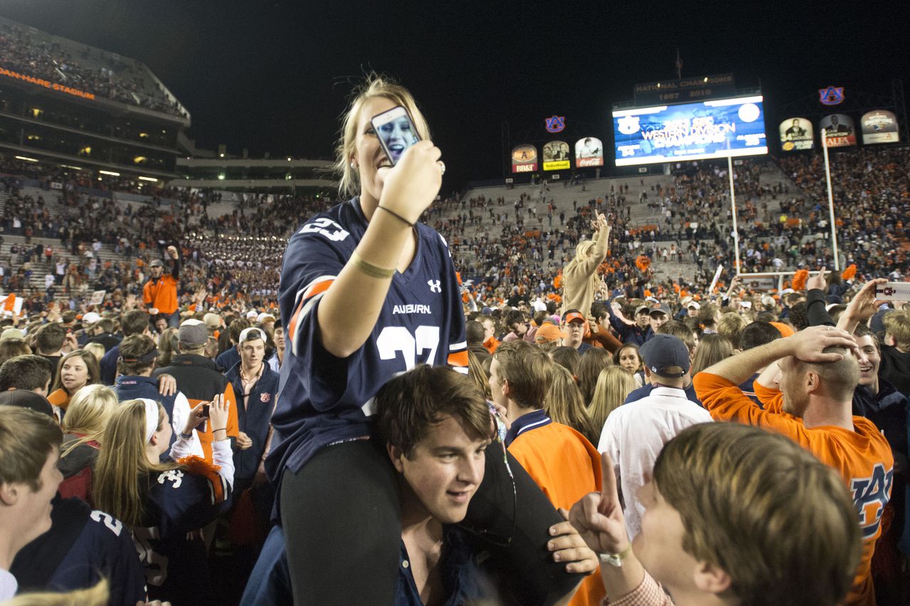 Alabama Football at Auburn 2013 Iron Bowl