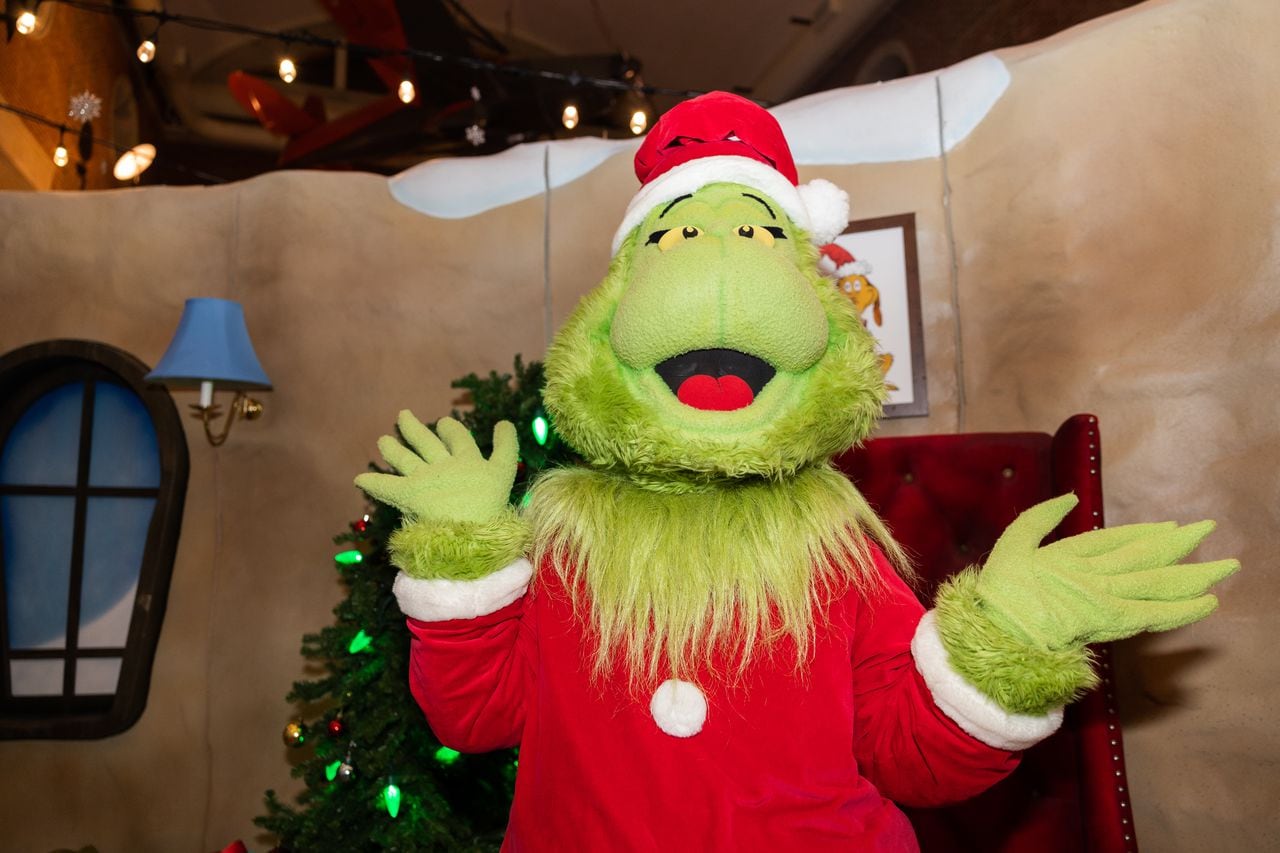 âGrinchâ stands outside Texas elementary school with sign: âSanta is Fake. Jesus is Realâ