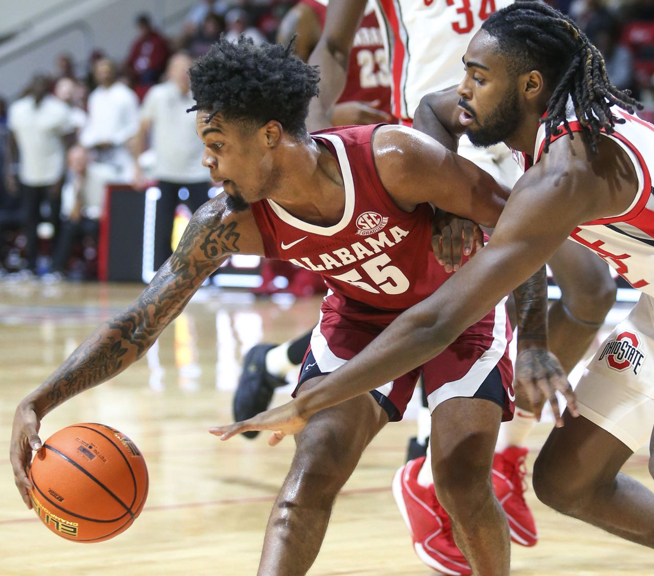 Alabama basketball loses 1st game of year to Ohio State as defense stumbles