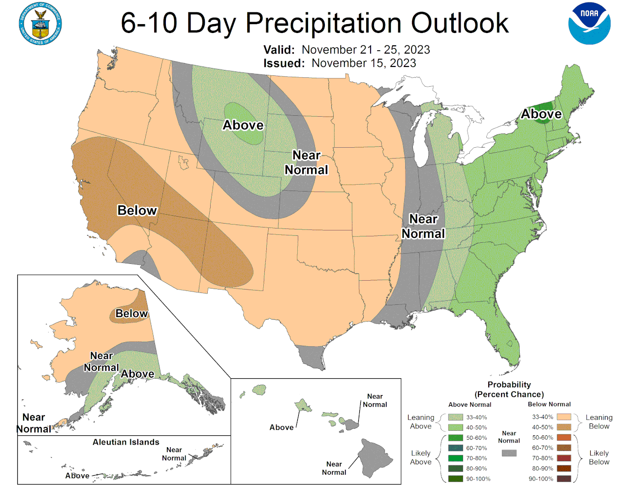 Nov 21-25 precip outlook