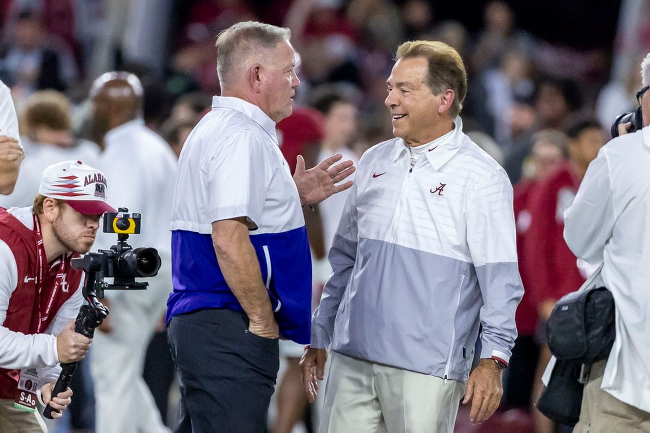 Alabama footballâs Nick Saban reflects on end of SEC West division